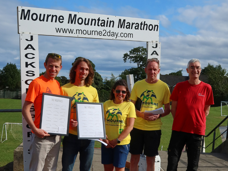 Winners Mourne Mountain Marathon 2022